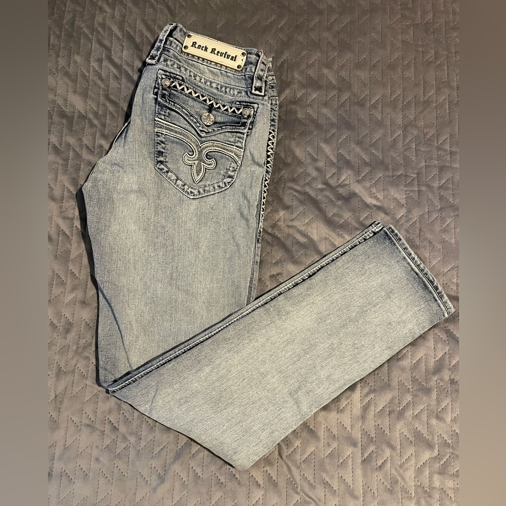 Rock Revival jeans women’s size 31x31 pre-owned condition